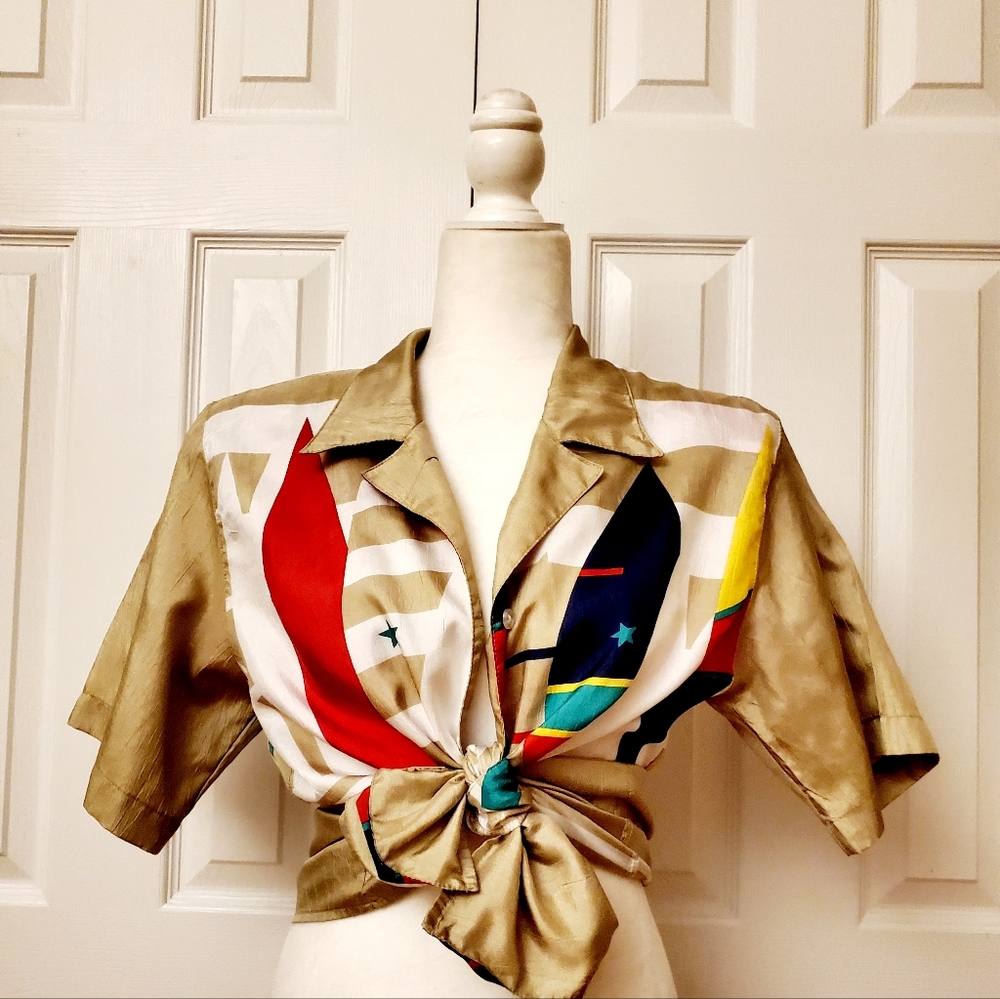 Stylish Multicolor Women's Top
